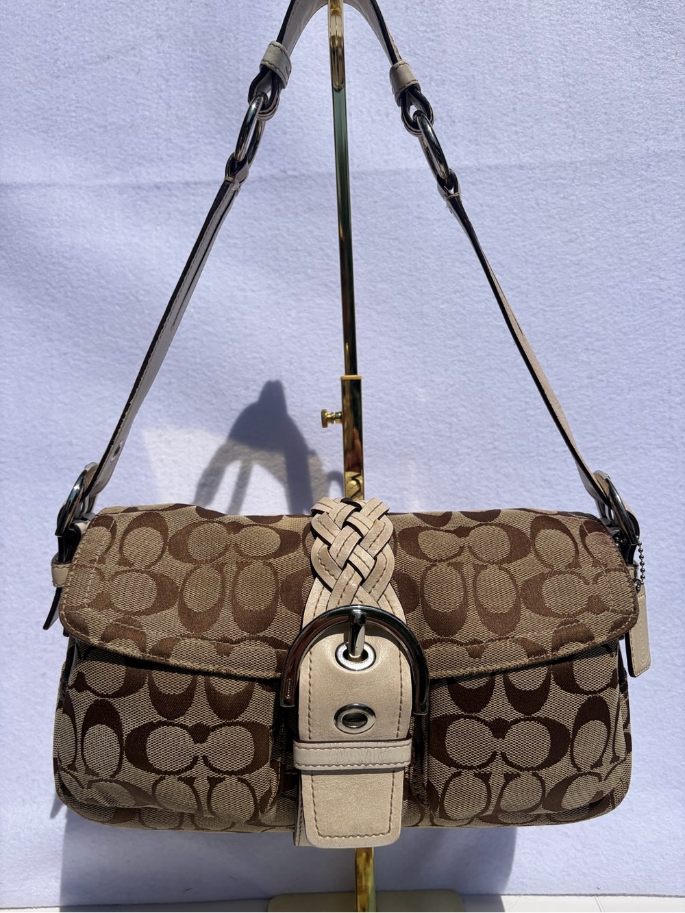 Y2K Coach Soho Signature Flap Bag Style (6314)